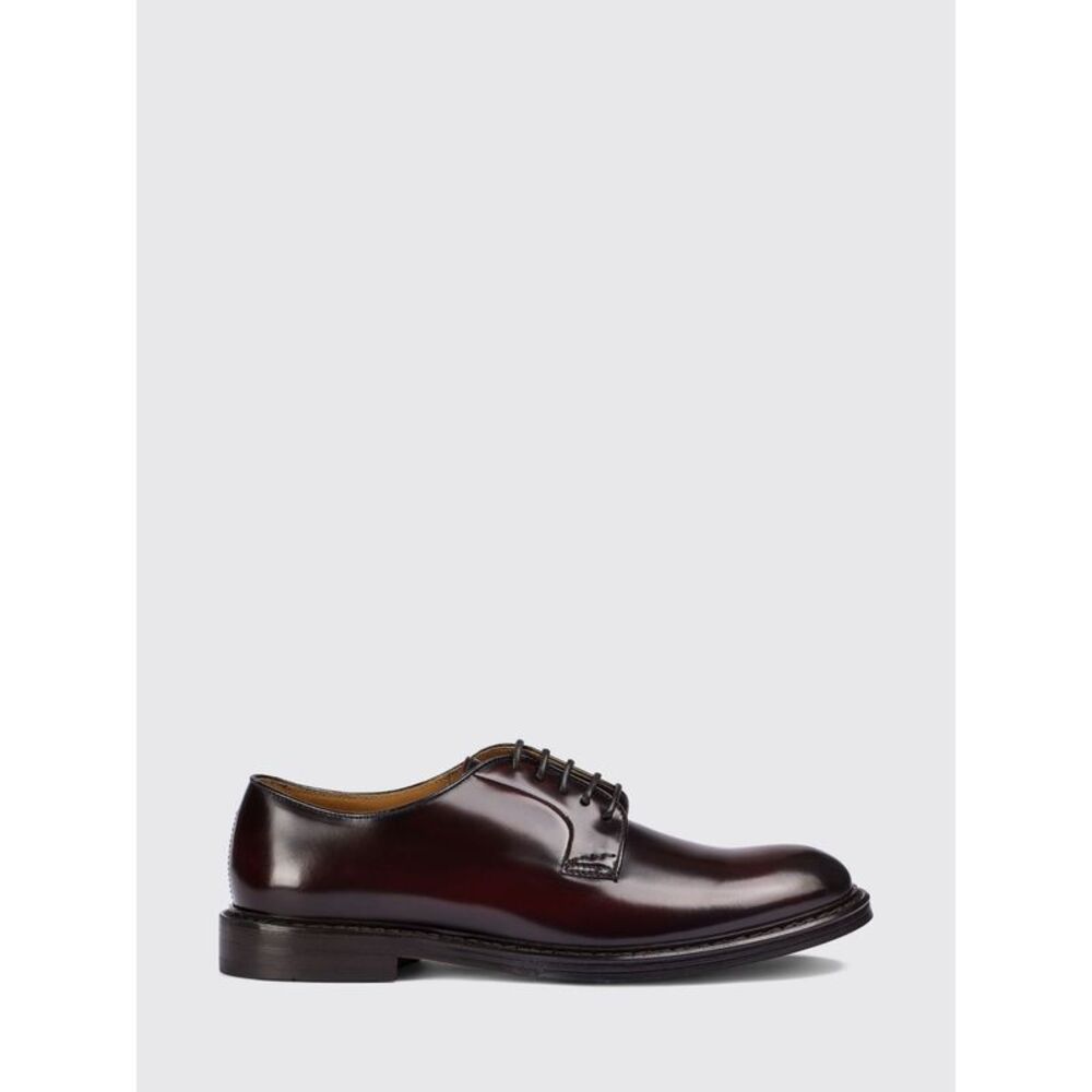 Doucal's Brogue Shoes Men Wine